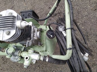Kompresor 1,1 kW, 380 V, domácí výroba, hadice, kabel - 6