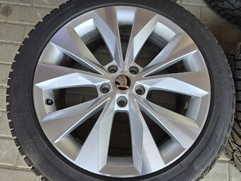 Zimní Alu kola Cassiopeia Škoda Superb r18 - 6