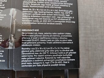 Grilovací koš s nepřilnavým povrchem LIDL -NOVÉ - 6