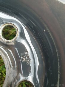 plechové disky na škoda R15 5x100 ET43 letním pneu - 6