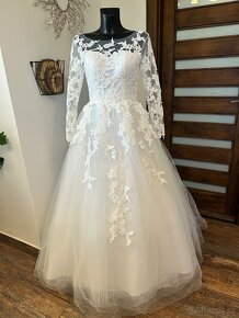 Nové svatební šaty, více druhů, výprodej skladu - 6