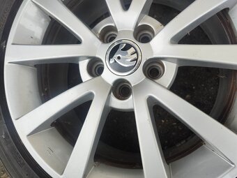 16"letní alu sada 5x100 origo Škoda Fabia 2 Roomster Polo - 6