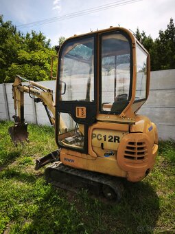 Komatsu PC12R váha 1500kg - 6