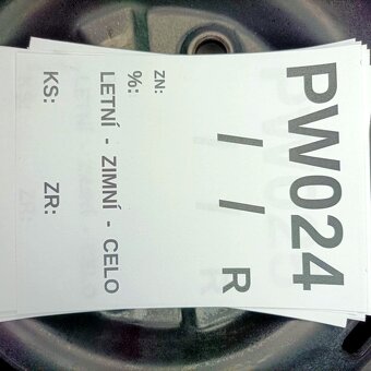 17" PNEU – 225/50/R17 – ZIMNÍ - CONTINENTAL - 100% vzorek - 6
