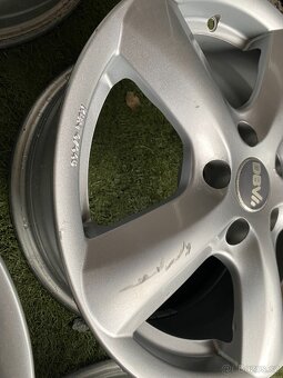 4ks ALUKOLA 16" 5x112, 6 1/2Jx16, ET 50 ŠKODA OCTAVIA 2 - 3 - 6