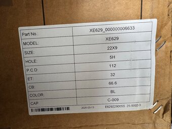 Mercedes R22 Brabus 5x112 S class W223 9J 10,5J - 6