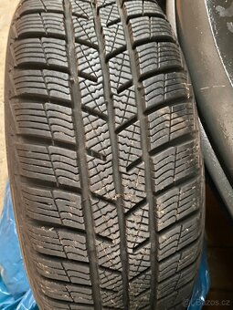 Plechové disky 14” 5x100 a zimní pneu 185/60/R14 - 6