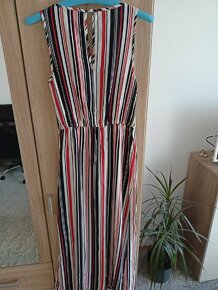 Dámské dlouhé letní šaty + riflové kraťasy - 6