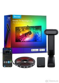 Samsung QE65Q60R 165cm, podsvícení Govve + držák na zeď - 6