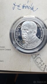 Stříbrné medaile Českoslovenští presidenti - 6