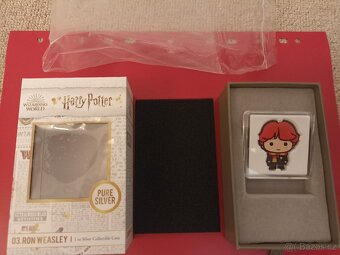 Stříbrné mince serie Harry Potter - Chibi mince - 6