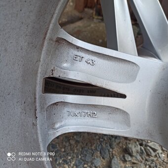 Orig.alu disky SEAT IBIZA 17" - 6
