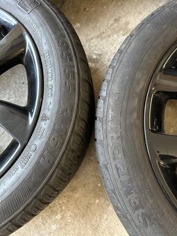 Prodám použitou zimní sadu Opel 4x100 195/55/16 - 6