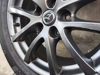 17"letní antracit alu sada 5x114 origo Mazda CX5 CX7 225/65 - 6