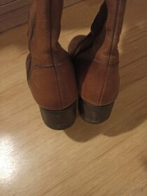Kožené kozačky - 6