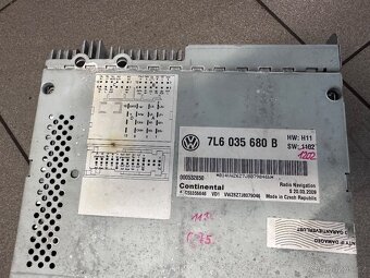 Autorádio navigace VW Touareg T5 Multivan - 6