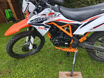Pitbike Mikilon Defender 250RR kola 21/18 oranžová - 6