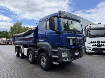 MAN TGS 35.500 8x4 třístranný sklápěč Bordmatic - 6