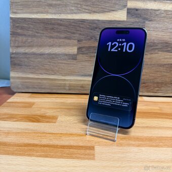 IPhone 14 Pro 256GB, fialový, 100% baterie, eSIM (záruka) - 6