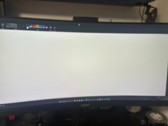 34" LCD Philips, širokoúlhý, prohnutý, TOP stav - 6