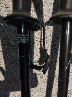 Prodám levně pánské zachovalé lyže Rossignol + hůlky - 6