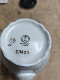 Starožitný porcelán Bernadotte - 6