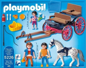PLAYMOBIL Country 5226 VÝLET BRYČKOU - 6