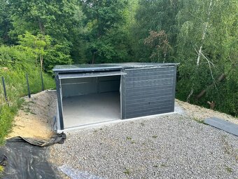 Plechová garáž 6x5m - 6
