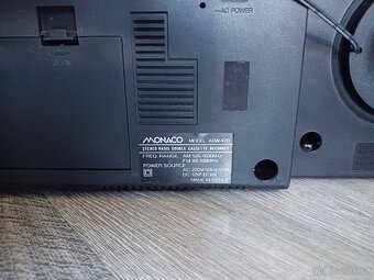 Monako AWR420 radiomagnetofon retro kazeťák - 6