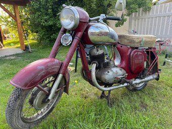 Jawa 250 - 353, 1956, doklady, okresní SPZ - 6