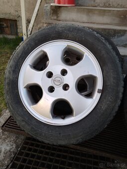 Opel Astra litá kola s pneumatikami 195/60 R15 - 6
