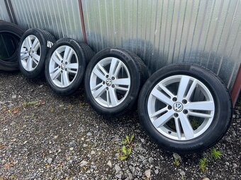 Originální letní alu VW 205/55R16, Continental 6mm - 6