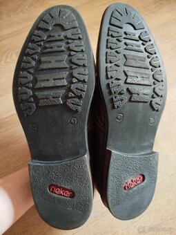 Pánské polobotky Rieker, vel. 47 - 6