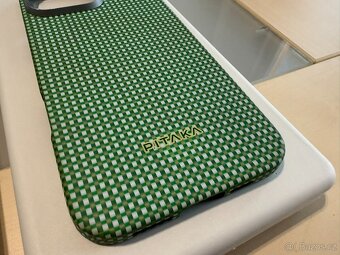 Aramidový obal Pitaka pro iPhone 16 Pro Max, Forest - 6