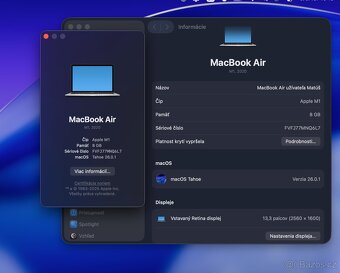 MacBook Air 13,3" M1 / 256gb - 6