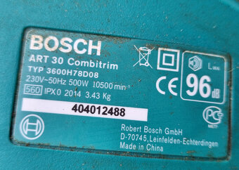 Strunová elektrická sekačka Bosch Art 30 Combitrim - 6