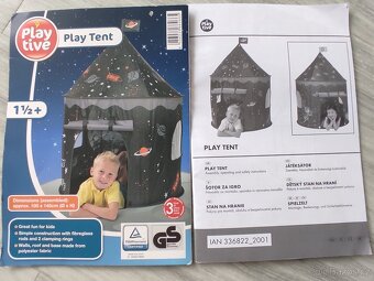 Dětský stan na hraní, stan do pokoje - 6