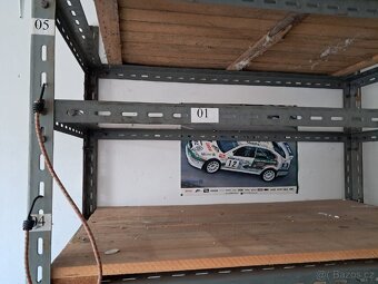 Kovový regál - 6