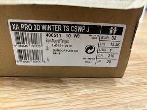 Dětské zimní boty SALOMON XA PRO 3D WINTER TS CSWP J vel 32 - 6