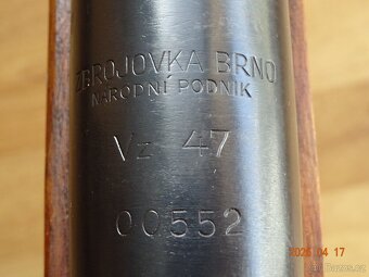 Prodám vojenskou vzduchovku vz. 47, stav nové, zn. SÚTVS, - 6