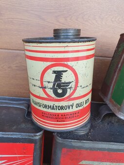Plechovky od oleje - 6