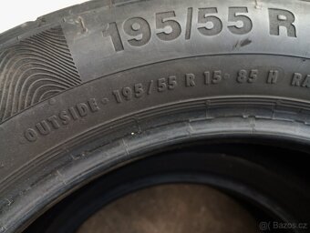 Letní použité pneumatiky Continental 195/55 R15 - 6