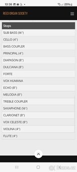 Plátkové harmonium W. Howlett & sohn NEEDHAM Waschington - 6