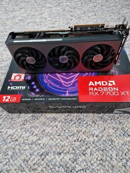 AMD RX 7700 XT 12GB Nitro + - 6