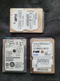 Pevné disky HDD 2.5", 3.5"/ SATA, IDE - 6