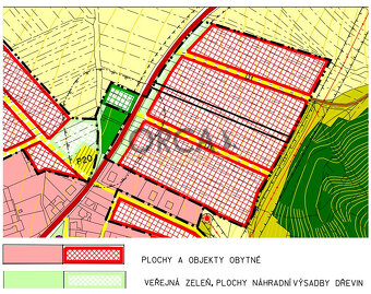 Prodej zastavitelného pozemku 2050 m2 v k. ú. Lhota Rapotina - 6