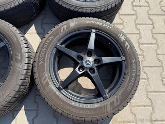 4x al kola 5x112 17 + pneu letní 225/55 R17C - 6