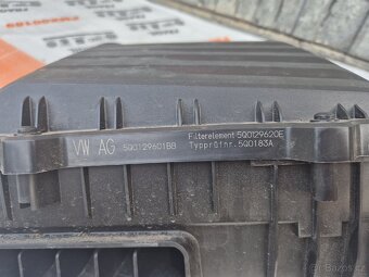 Vzduchový filtr, filtrbox Škoda Karoq. - 6
