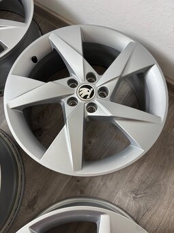 Originální ALU disky Škoda VOLANS R17 Scala | Kamiq - 6