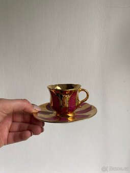 Starožitný kávový servis - 6